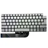 Trade-Shop Original Laptop Tastatur Deutsch QWERTZ Silber Produktbild-Vorschau 2