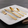 Besteckset Athen, 16-teilig, 4 Personen, gold, Edelstahl Produktbild-Vorschau 3