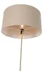 Stehlampe Verstellbar Gold mit Schirm HellBraun 50 cm Parte Produktbild-Vorschau 5