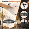 Radiateur infrarouge ZMH 2 en 1 avec lumière,tactile, Voir les images du produit 5