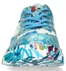 Laura Vita Damen Sneaker Pailletten Floral Leder Ornament Produktbild-Vorschau 6