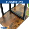 DanDiBo Blumenregal Indoor Metall Schwarz 6 Etagen Holz Produktbild-Vorschau 6