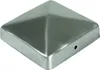 BURI 10x Acier inoxydable Chapeau de poteau Pyramide Voir les images du produit 2