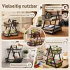 ACXIN Stabilní, dvoupodlažní košík na ovoce, černý, vysoce Náhled obrázku produktu 4