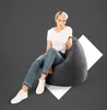 Sitting Point BeanBag EASY XL anthrazit Produktbild-Vorschau 2