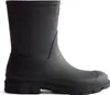 A black short Wellington boot is shown against a white background. Produktbild-Vorschau
