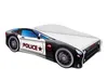 A police car-themed children's bed. Anteprima dell’immagine prodotto
