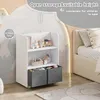 WOLTU Kinderregal beweglich, 2in1 Bücherregal, zweiseitiger Produktbild-Vorschau 6