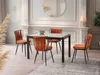 Skye Decor, Silva - 1014, Leichter Mokka, Ausziehbarer Produktbild-Vorschau 1