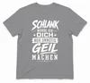 "Slank" - Heren T-shirt, grijs, maat XL. (Met een Productafbeelding-voorbeeld 2