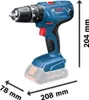 Bosch GSB 18V-21 inkl. Akku Akku-Schlagbohrschrauber Produktbild-Vorschau 2