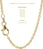 Goldkette Ankerkette rund Länge 60cm - Breite 1,8mm - 333-8 Produktbild-Vorschau 8