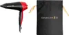 A black and red Remington hairdryer and a black drawstring bag with the Remington logo. Náhled obrázku produktu