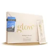 A box of Glow25 collagen intensive supplement sticks with a single stick partially visible. Produktbild-Vorschau