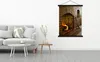 MuchoWow® Textilposter Feuer im Kamin 120x160 cm mit Produktbild-Vorschau 3