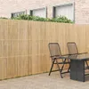 vidaXL Bambuszaun Natur 400 x 180 cm Bambus Produktbild-Vorschau 2