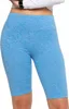 Radlerhose kurz, hohe Taille, blickdicht, bequem, glatt, Produktbild-Vorschau 2