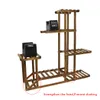FATIVO Pflanzenregal Holz Mehrstöckig: 96x95x25cm Produktbild-Vorschau 6