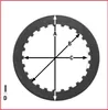 TRW Stahllamellensatz Kupplung MES305-6 2,3mm 122mm Stahl Produktbild-Vorschau 2
