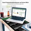 Excel Shortcuts Mauspad XL – 90cm Schreibtischunterlage mit Produktbild-Vorschau 5