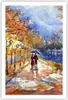 Poster - Poster ohne Rahmen - Park Paar Baum - 61x91,5 cm - Produktbild-Vorschau 1