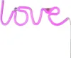 LED-Neonschild 'LOVE' in Rosa, Maße: 40 cm Höhe, 20 cm Produktbild-Vorschau 1