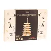 ROBOTIME Rolife 3D drevené puzzle Päťposchodová pagoda 275 Náhľad obrázku produktu 3