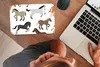 MuchoWow® Mauspad Mousepad Pferde - Farben - Muster - Produktbild-Vorschau 2