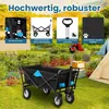 EUGAD Bollerwagen faltbar, für Camping Einkaufen, belastbar Produktbild-Vorschau 7