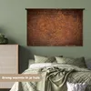 MuchoWow® Wandteppich Wandbehang Leder - Textur - Braun - Produktbild-Vorschau 4