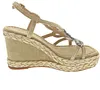 Alma En Pena Keilsandalette Beige Produktbild-Vorschau 7