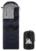 ECD Germany Sacco a pelo da outdoor per campeggio, blu Anteprima dell’immagine prodotto 1
