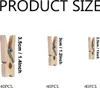 120 Mini-Wäscheklammern aus Naturholz, kleine dekorative Produktbild-Vorschau 4