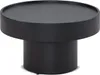 Couchtisch FineBuy Pilzform Metall Schwarz 60x60x36 cm Produktbild-Vorschau 5