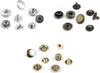 50 Stk Druckknopf Set rund S-Feder Verschlüsse Schnappknopf Produktbild-Vorschau 3