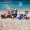 Scrunch Sandformen Spielzeug Silikon Pfirsich Farbe Strand Produktbild-Vorschau 4