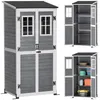 Outsunny Gartenschrank Holz, Geräteschuppen mit Produktbild-Vorschau 1