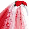Halloween Kinderkostüm "Blutige Braut" | Kleid und Schleier Produktbild-Vorschau 5