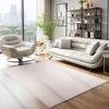 Kurzflor Teppich Wohnzimmer Beige 120x170 Rechteck Unicolor Produktbild-Vorschau 2