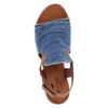 Mustang Damen Sandale Hochfront Nieten Faltendetail Produktbild-Vorschau 34