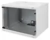 483-mm-Wandschrank, 7 HE (grau, 7 Höheneinheiten) Produktbild-Vorschau 3