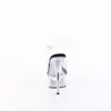 DELIGHT-608 Damen Sandale von Pleaser, Schwarz Transparent Produktbild-Vorschau 5