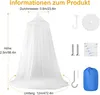 Moskitonetz Bett für Doppelbett Einzelbett, Großes Produktbild-Vorschau 2