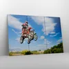 Bild auf Leinwand - Leinwandbild - Motorrad Reiter Himmel - Produktbild-Vorschau 4