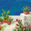 Zestaw do haftu krzyżykowego Riolis "Santorini", wzór Podgląd zdjęcia produktu 3