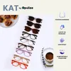 OPULIZE KAT Lese- & Sonnenleser - 4er-Pack - Cat-Eye Produktbild-Vorschau 4