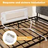 Barrière de lit bébé avec mousse et sangle, 105 x 40 x 42 Voir les images du produit 4