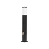 A black and white outdoor lamp on a white background. Produktbild-Vorschau