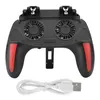 A gaming controller with cooling fans and a USB cable, shown from the front on a white background. Náhled obrázku produktu