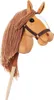 A stuffed horse head on a stick, commonly known as a hobby horse. Náhľad obrázku produktu